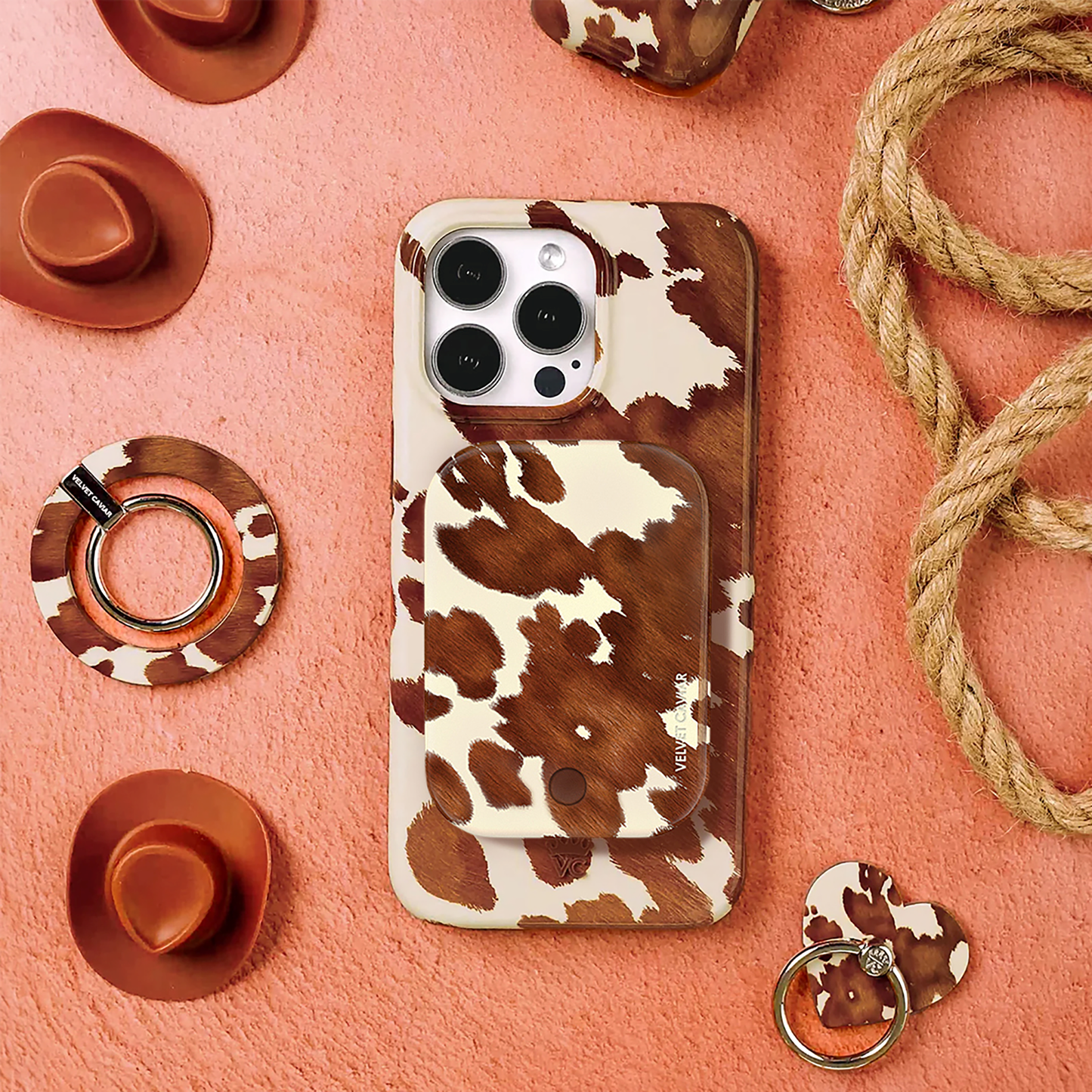 Wireless Phone Charger - Cocoa Cow