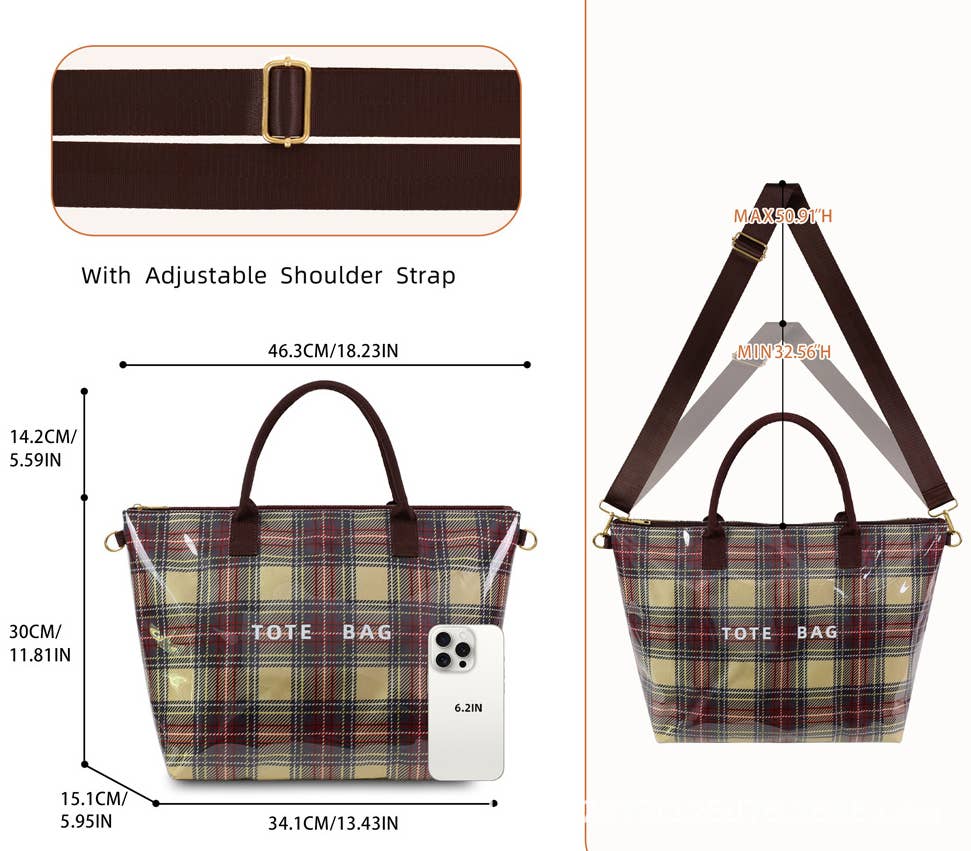 Waterproof Crossbody TOTE BAG