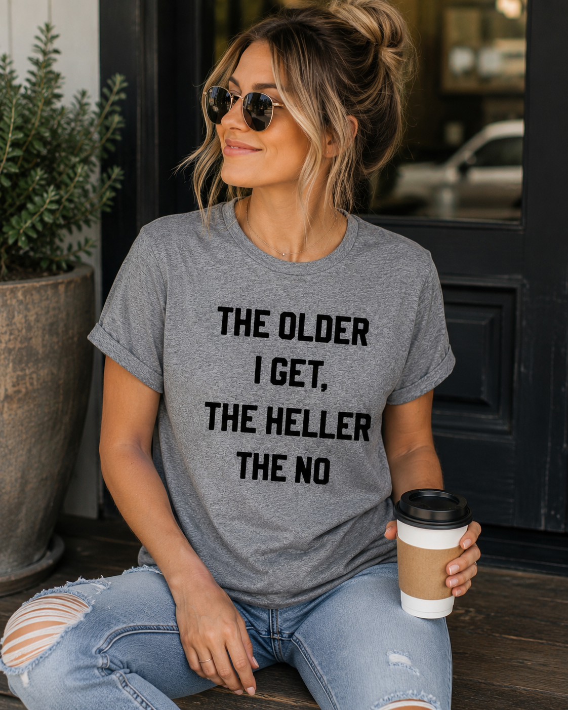 "The Older I Get..." Funny Graphic Tee