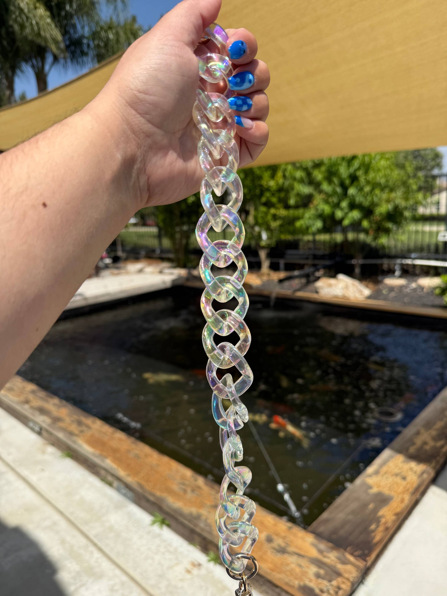 Acrylic Luxe Bag Chain