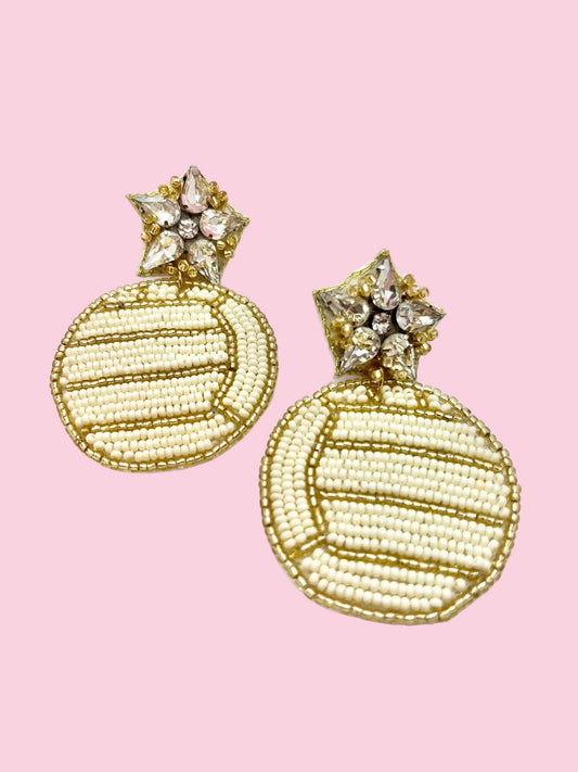 Volleyball Earrings