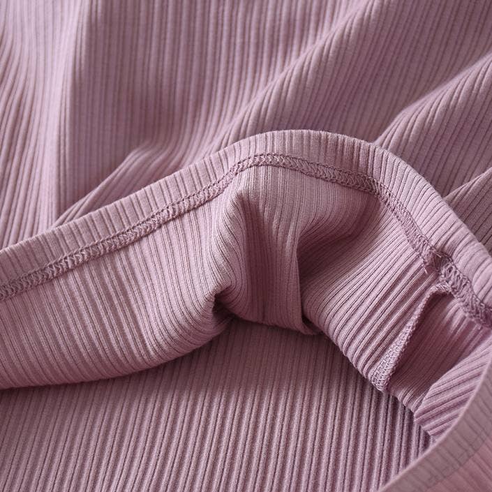 Basic Square Neck Tank Top w/Self Bra