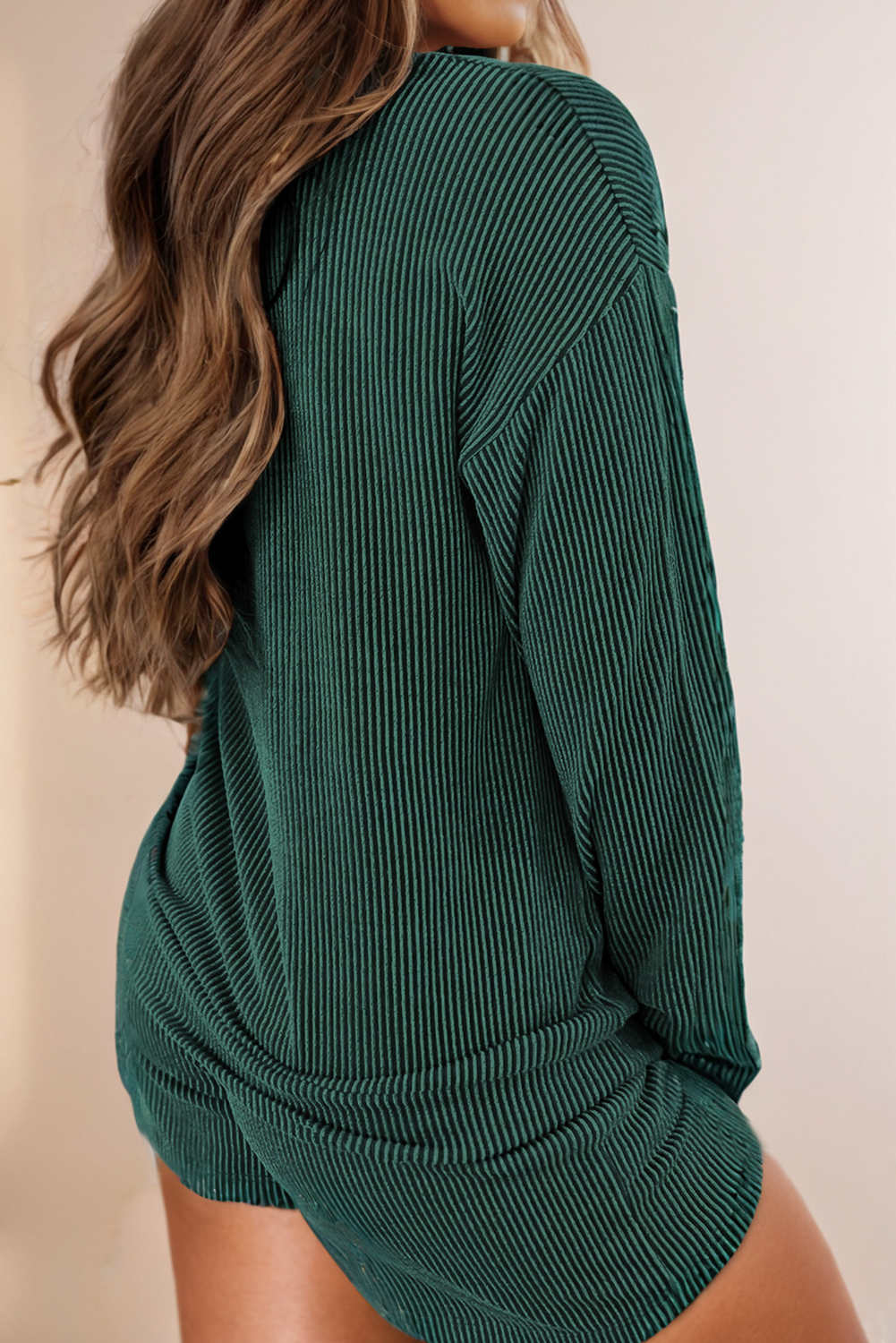 MERRY Graphic LS Top/Shorts Set