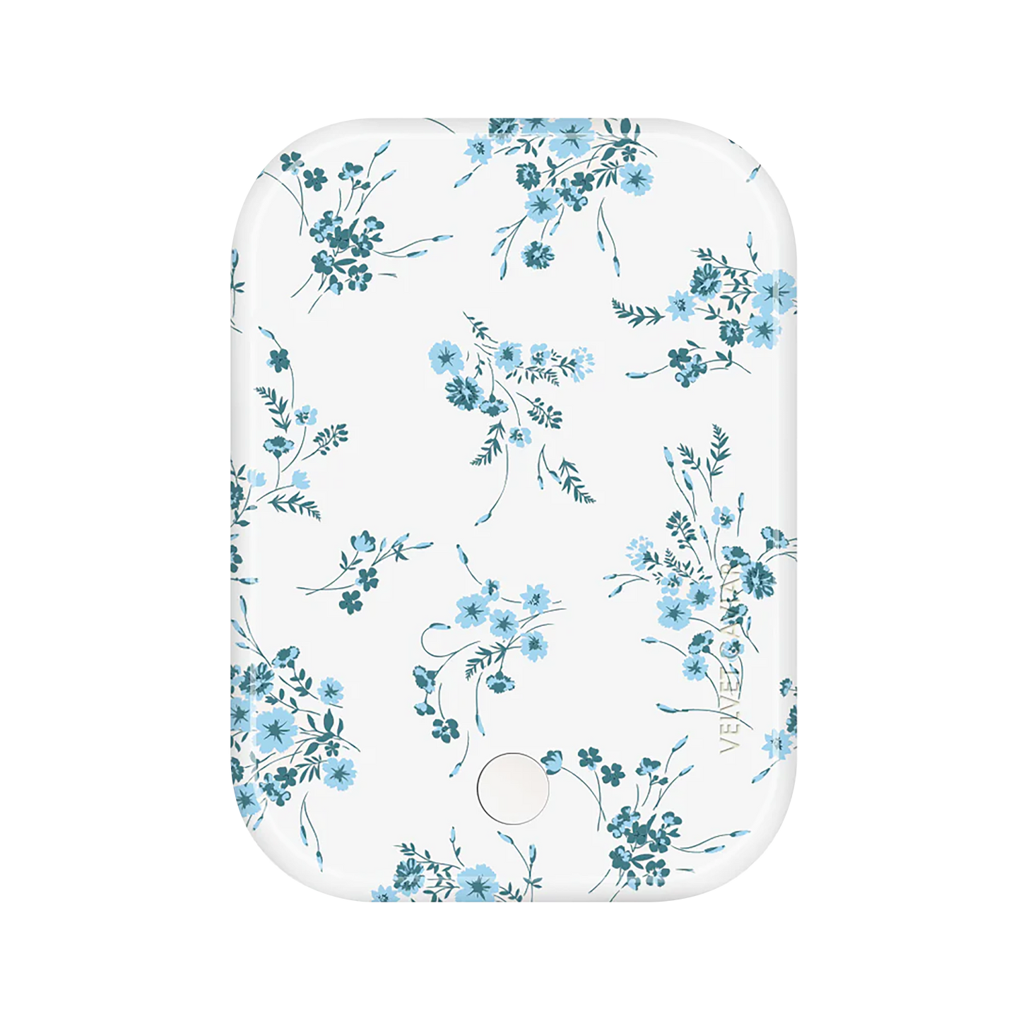 Wireless Phone Charger - French Blue Floral