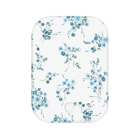 Wireless Phone Charger - French Blue Floral