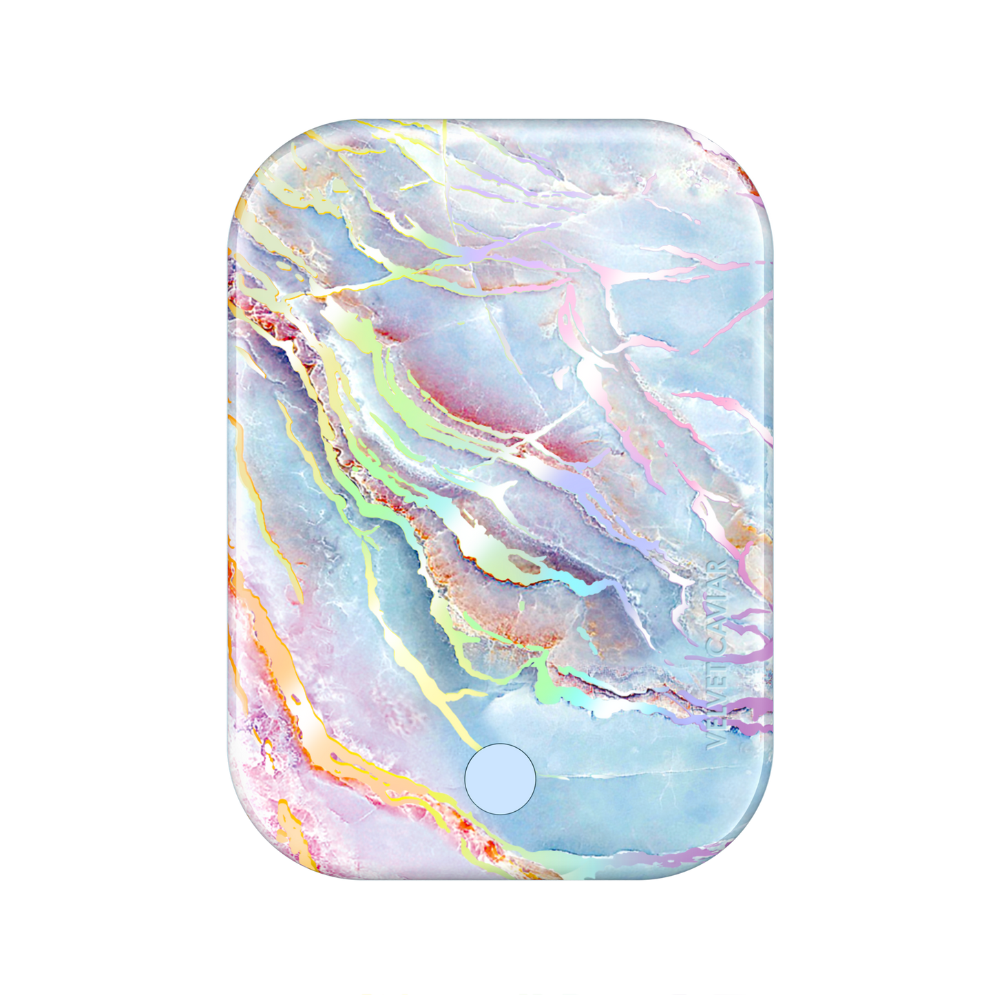 Wireless Phone Charger - Holo Moonstone Marble