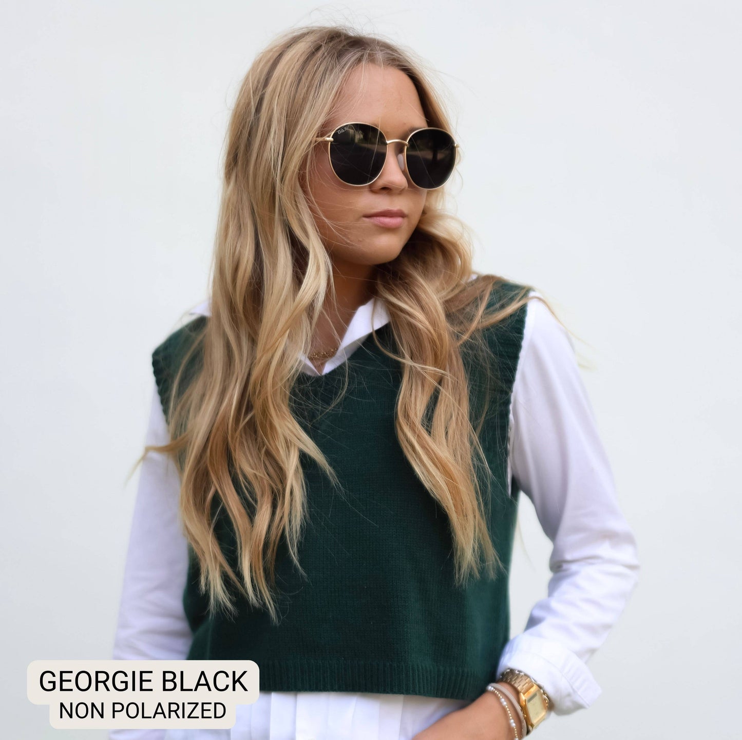 GEORGIE - Round Polarized Sunglasses
