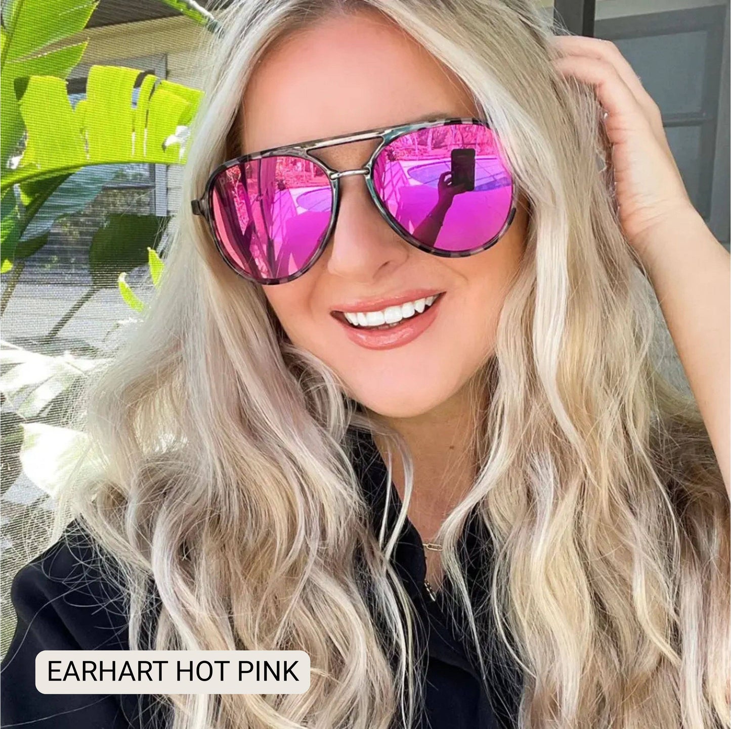 EARHART - Women's Aviator Polarized Sunglasses