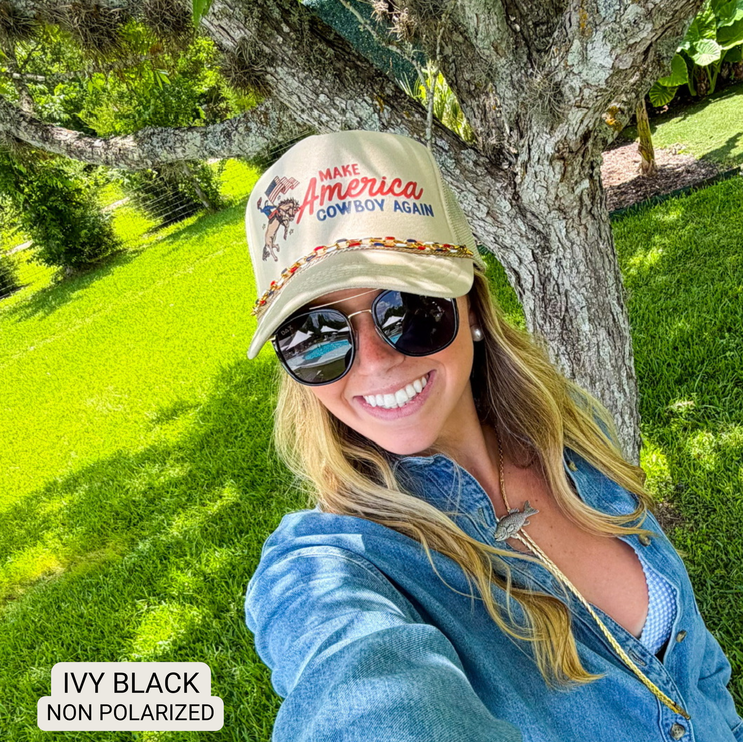 IVY - Women's Oversized Square Sunglasses