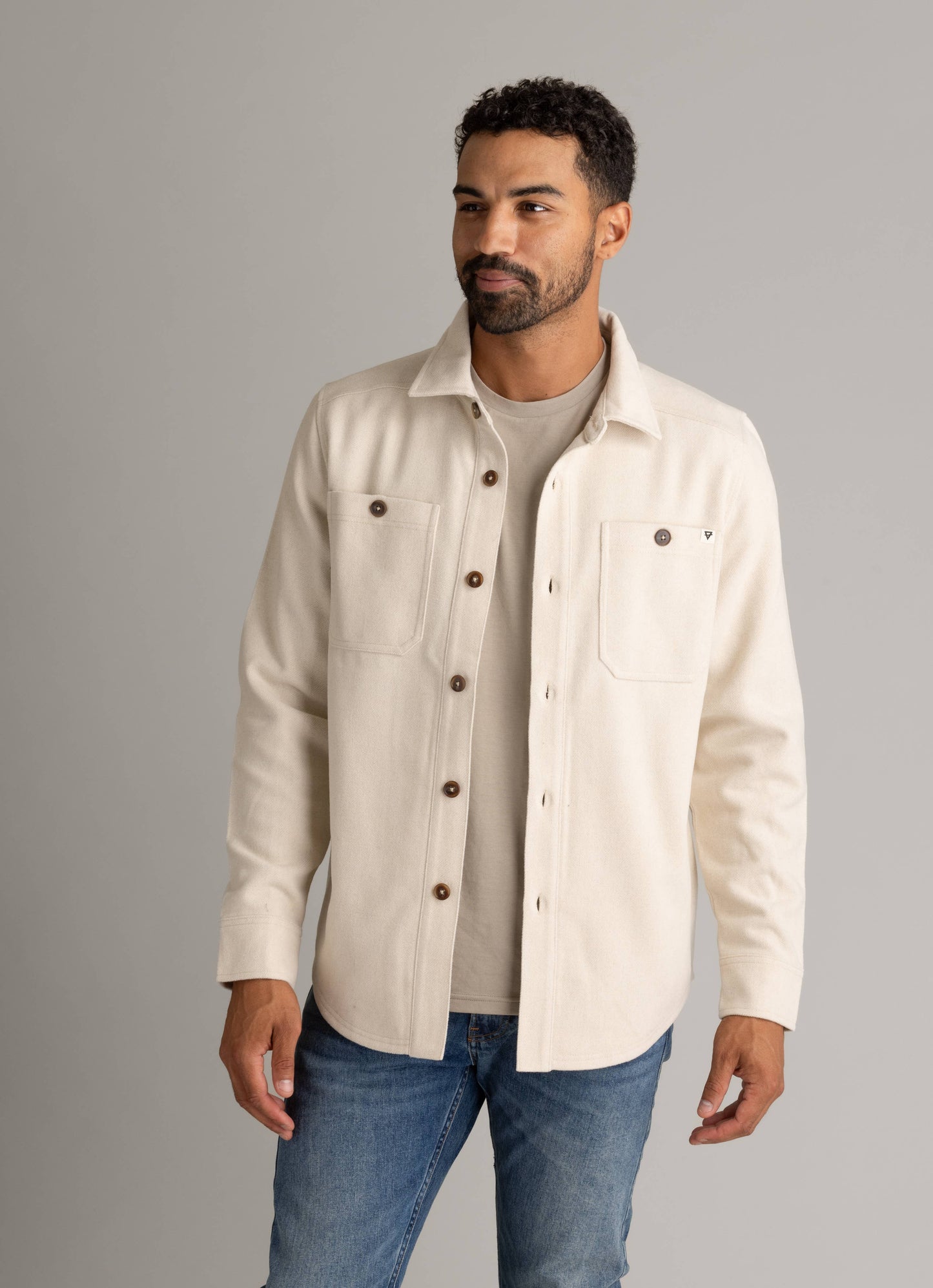 Men's Shay Faux Wool Shacket