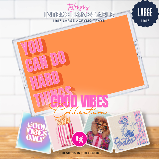 11 x 17 GOOD VIBES Insert Set of 10