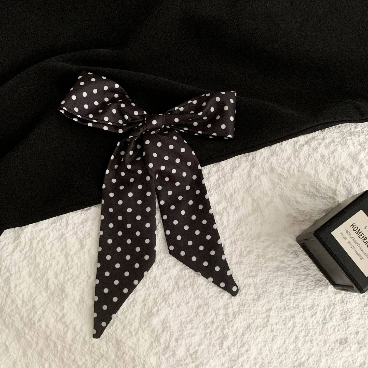 Leopard/Polka Dot Scarf –  Women's Hair Tie