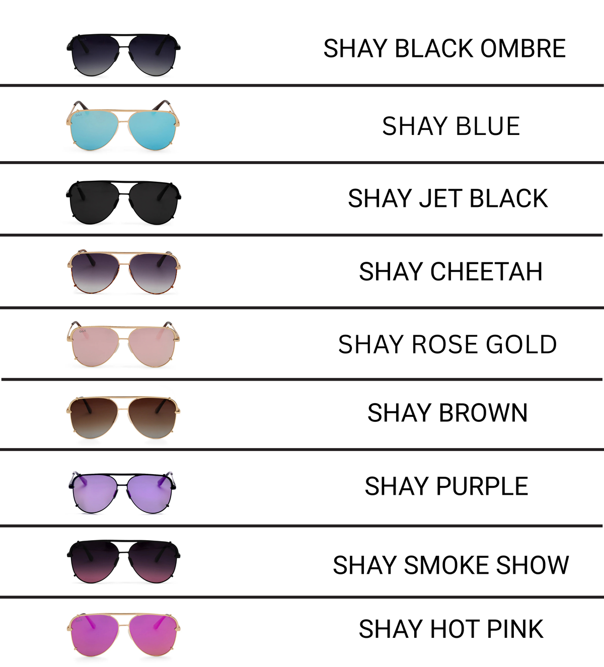 SHAY Sunglasses