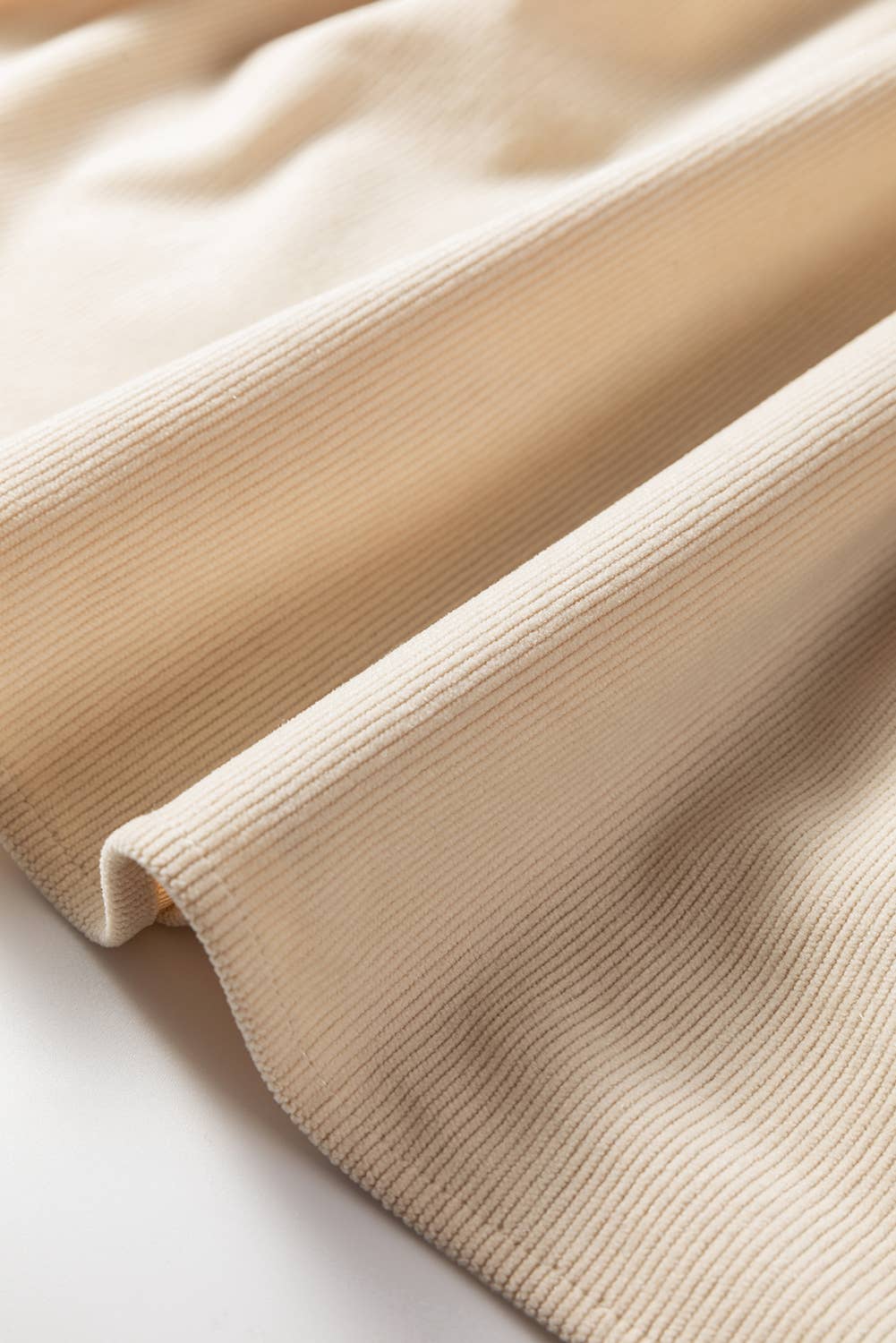 Notched Neck Scallop Detail Plus Size Mini Dress