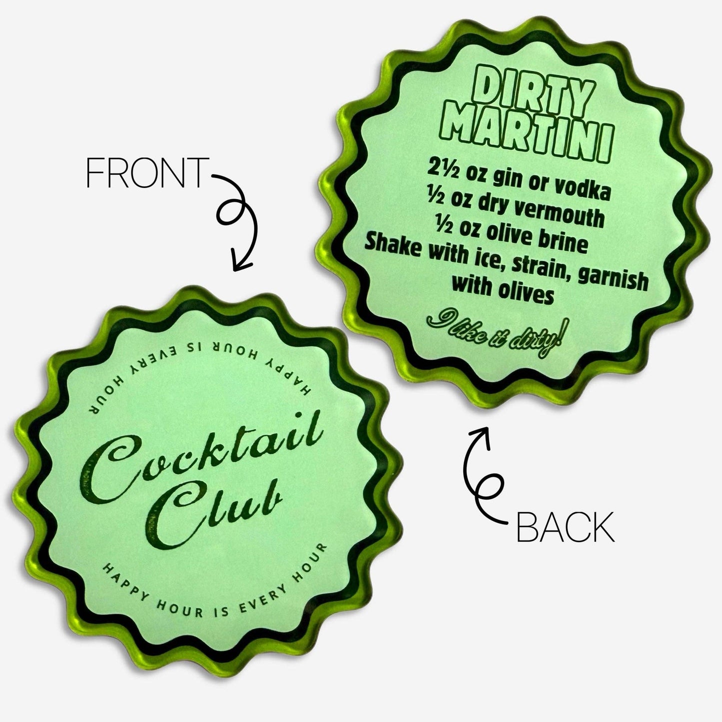 Cocktail Club Coaster Set