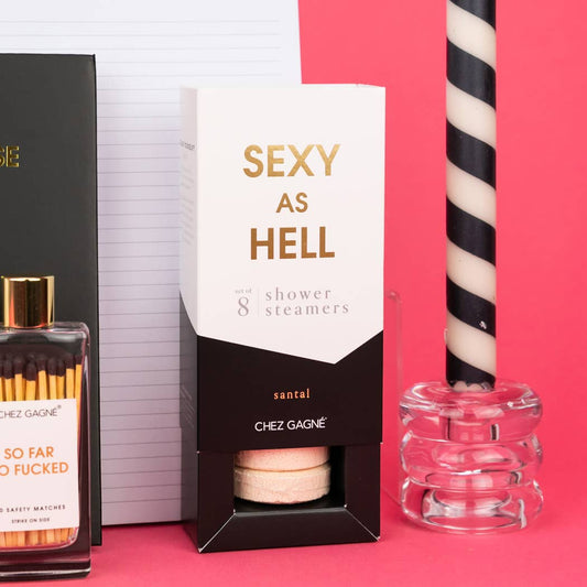 "Sexy As Hell" Shower Steamers - Santal
