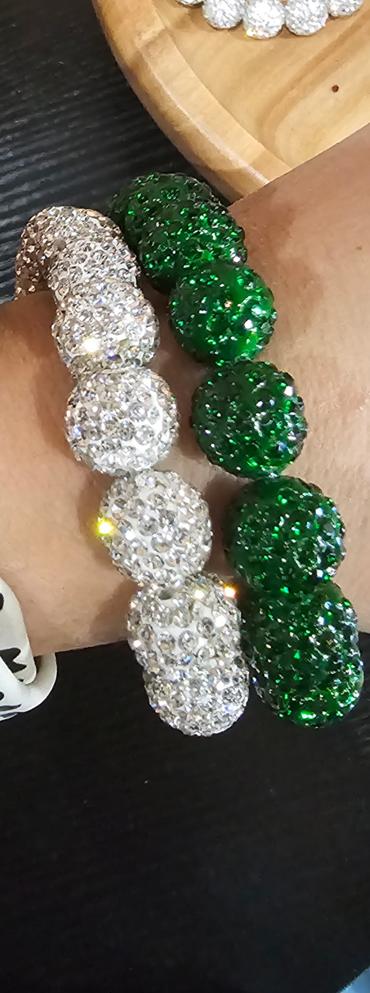 SPARKLY BEAD BRACELETS