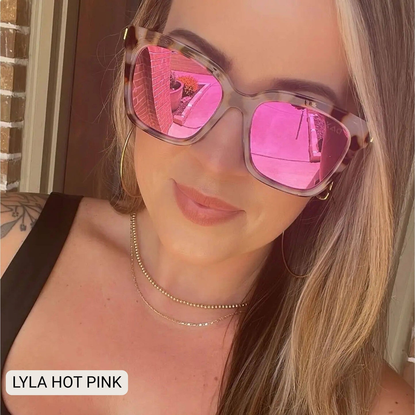 LYLA - Polarized Medium Cat Eye Sunglasses