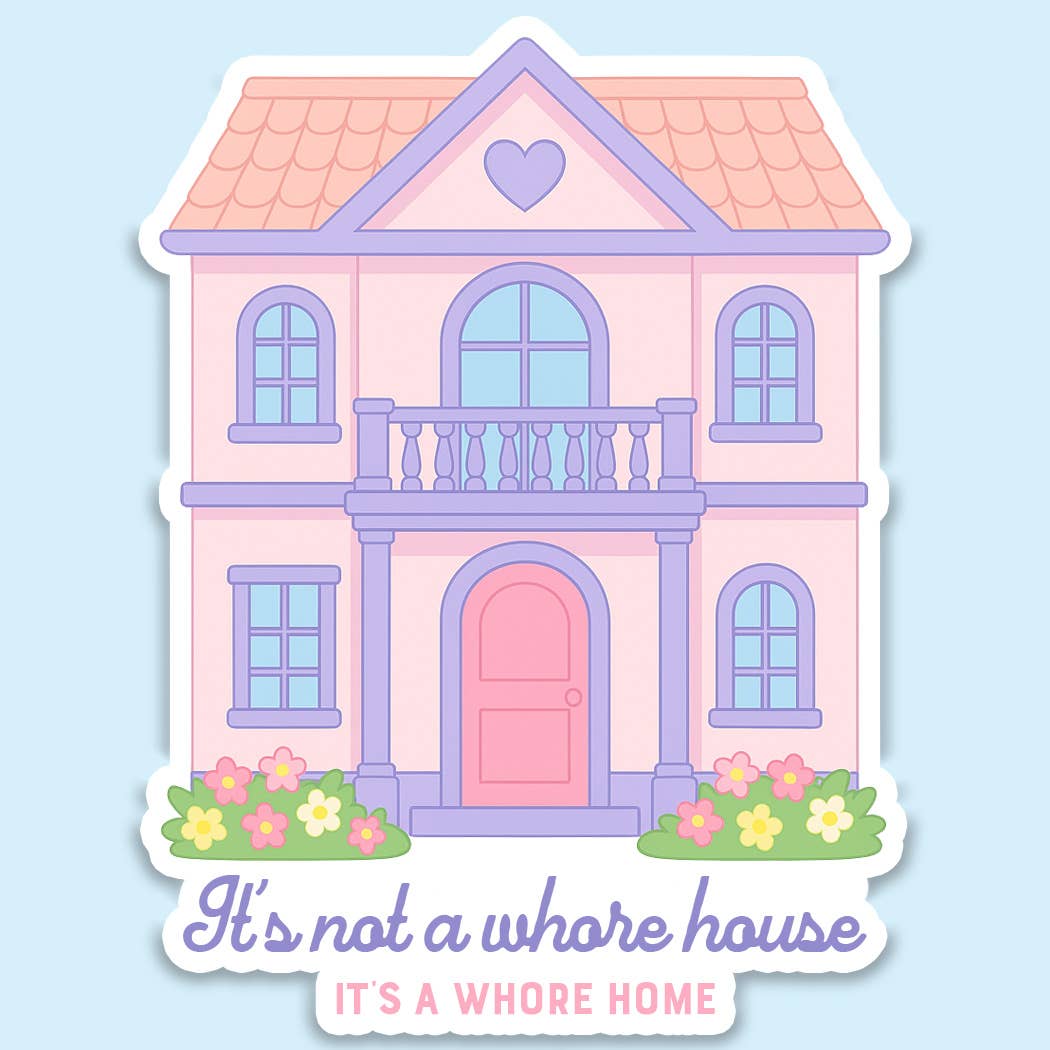Whore House Sticker Decal