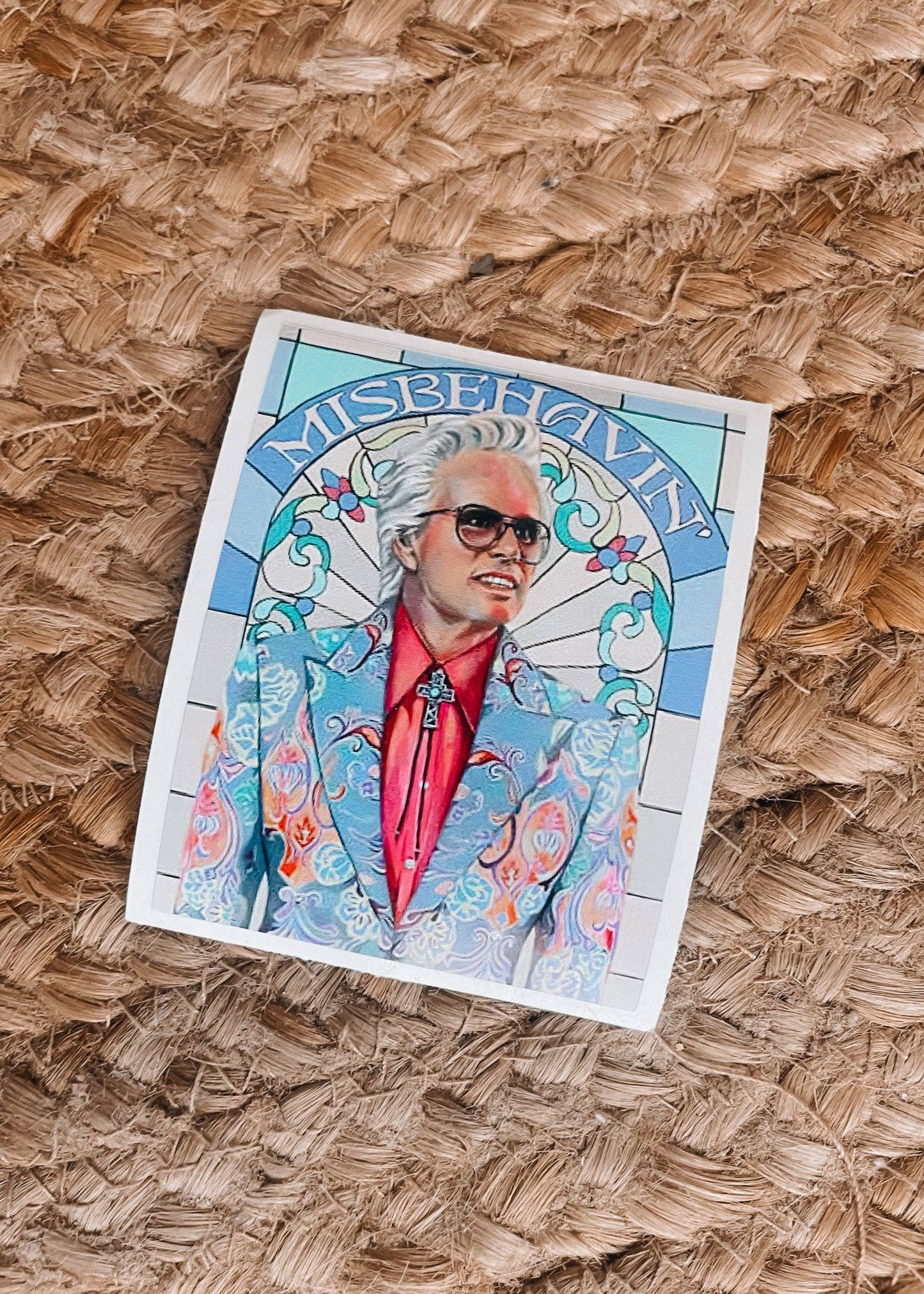 Misbehavin' Uncle Baby Billy Sticker