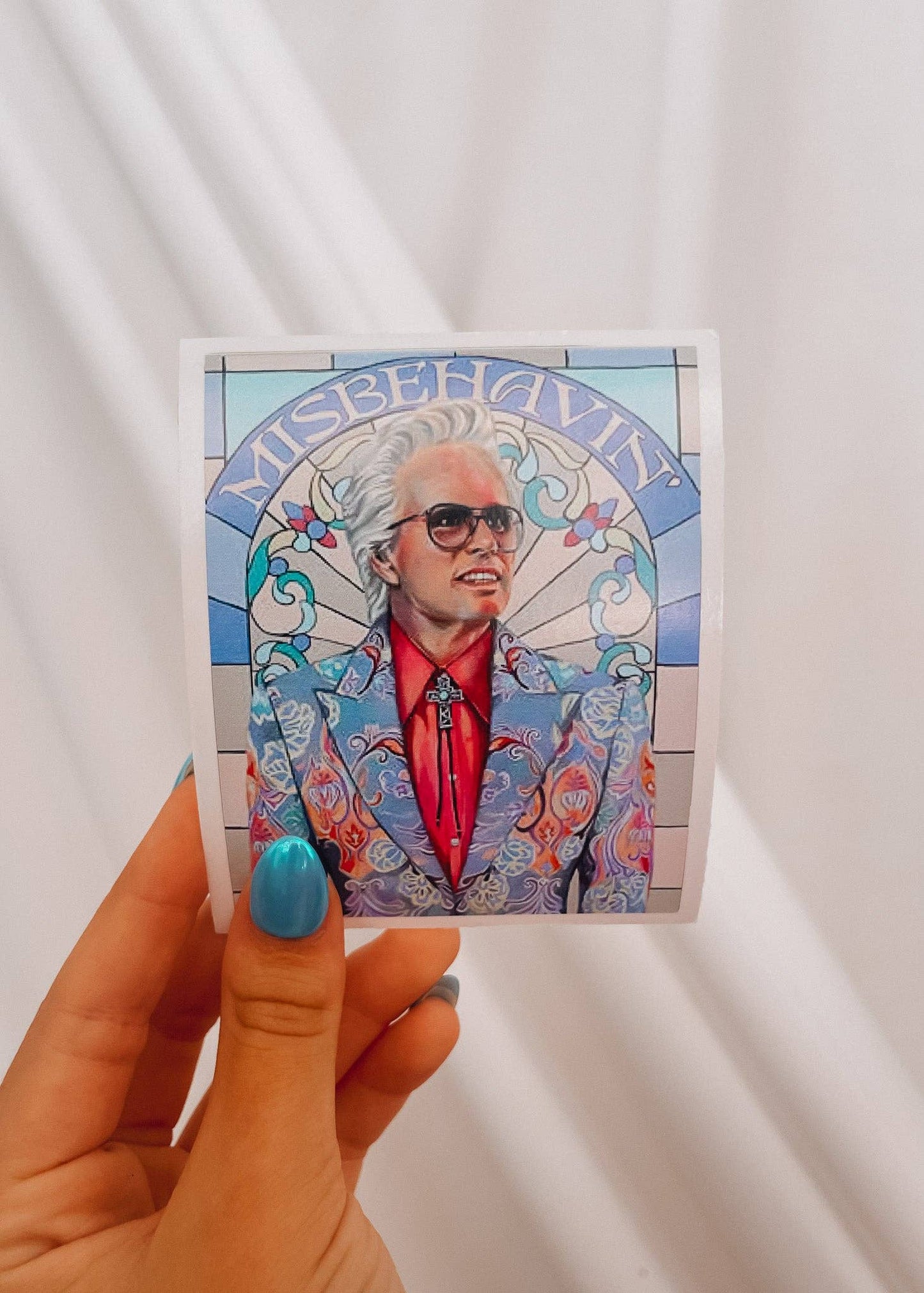 Misbehavin' Uncle Baby Billy Sticker