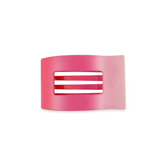 Flat Rectangle Hair Clip | Small | Kiss & Tell