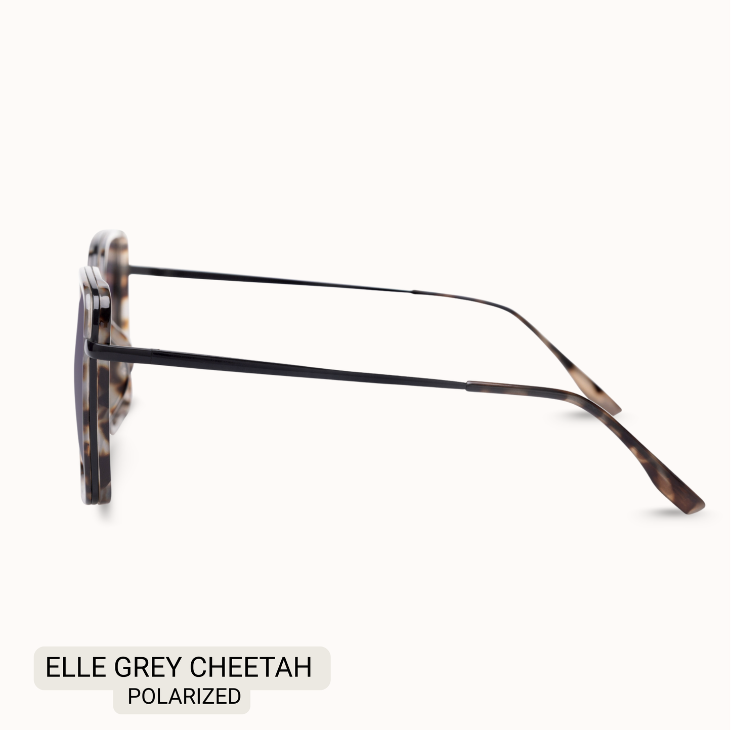 ELLE - Women's Polarized Oversized Sunglasses