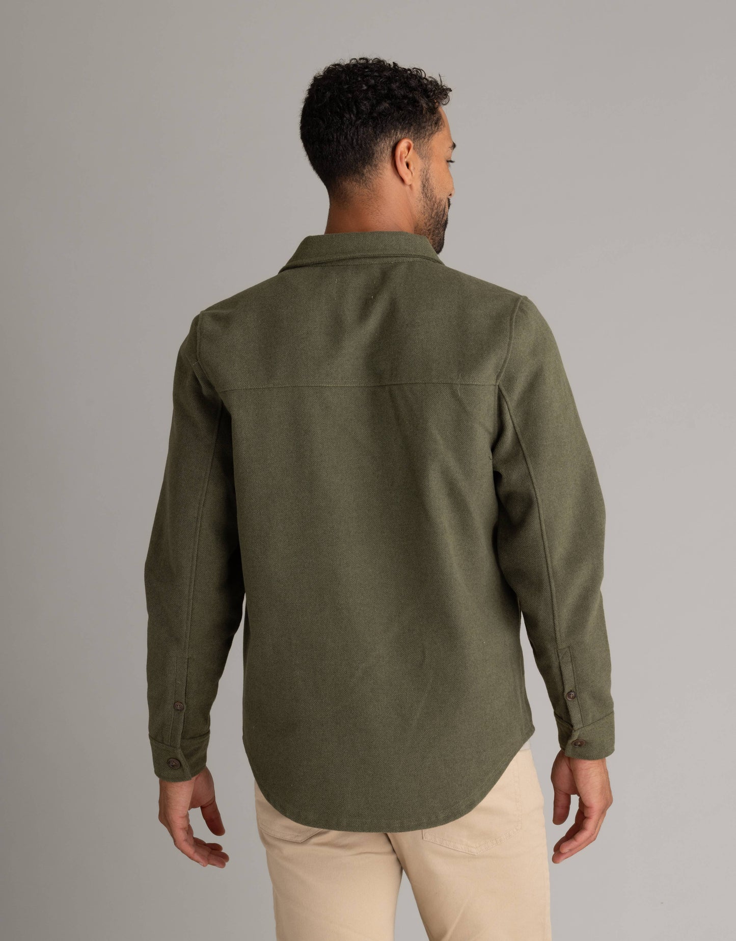 Men's Shay Faux Wool Shacket