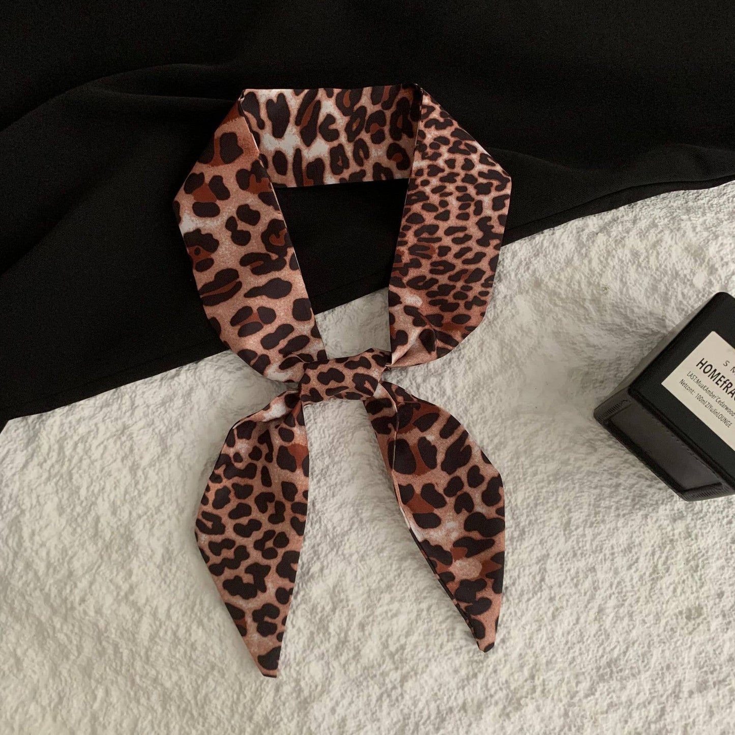 Leopard/Polka Dot Scarf –  Women's Hair Tie