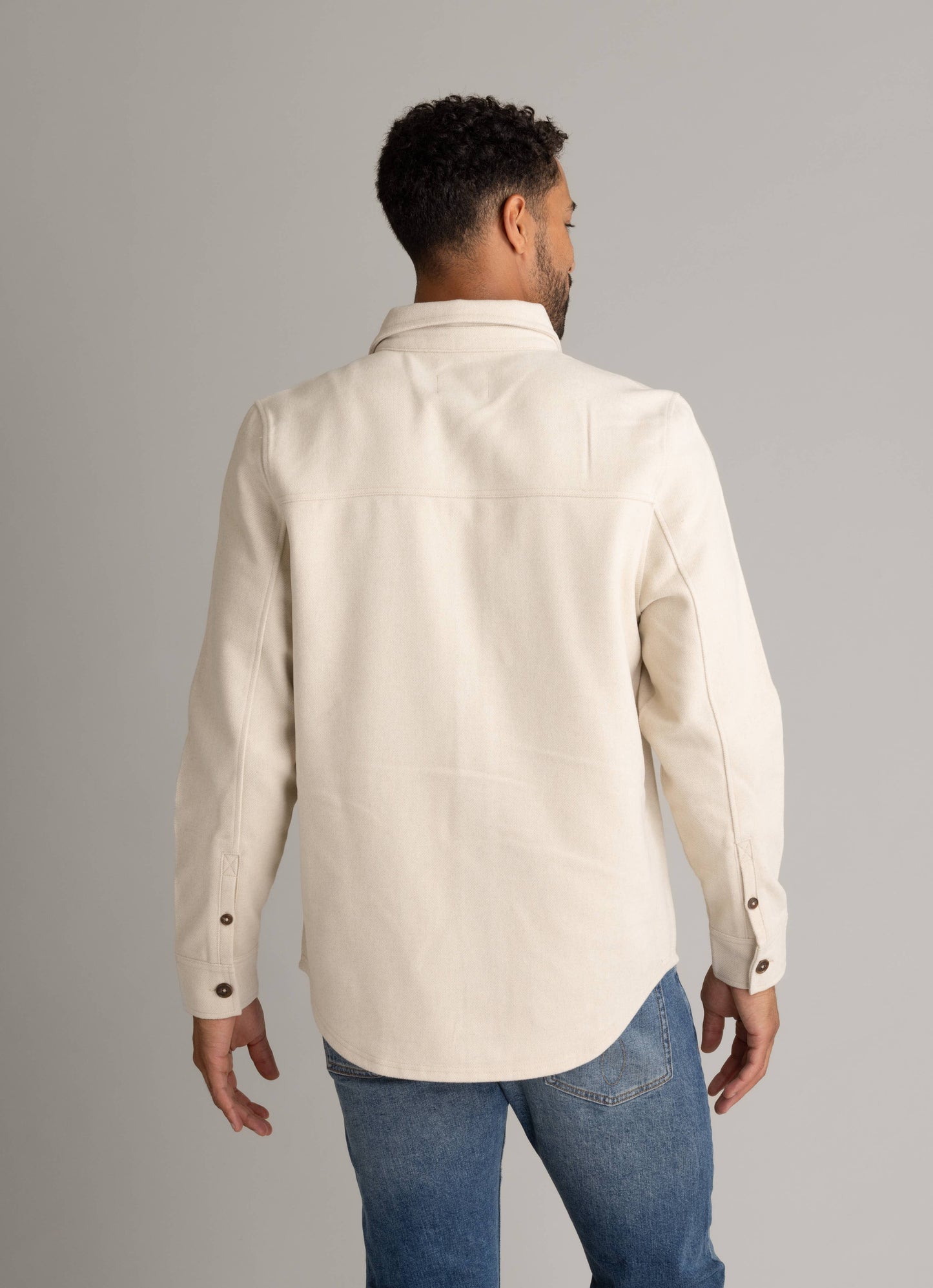 Men's Shay Faux Wool Shacket