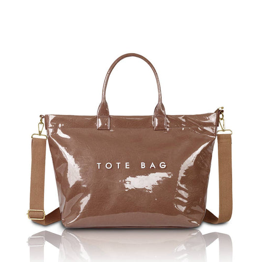 Zip Letter Crossbody TOTE BAG