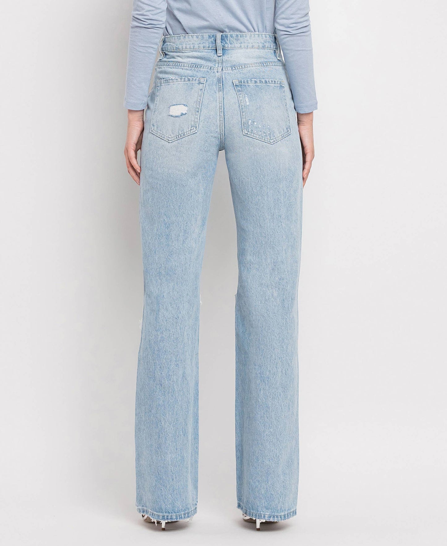 Leslie Full Length Flare Jeans