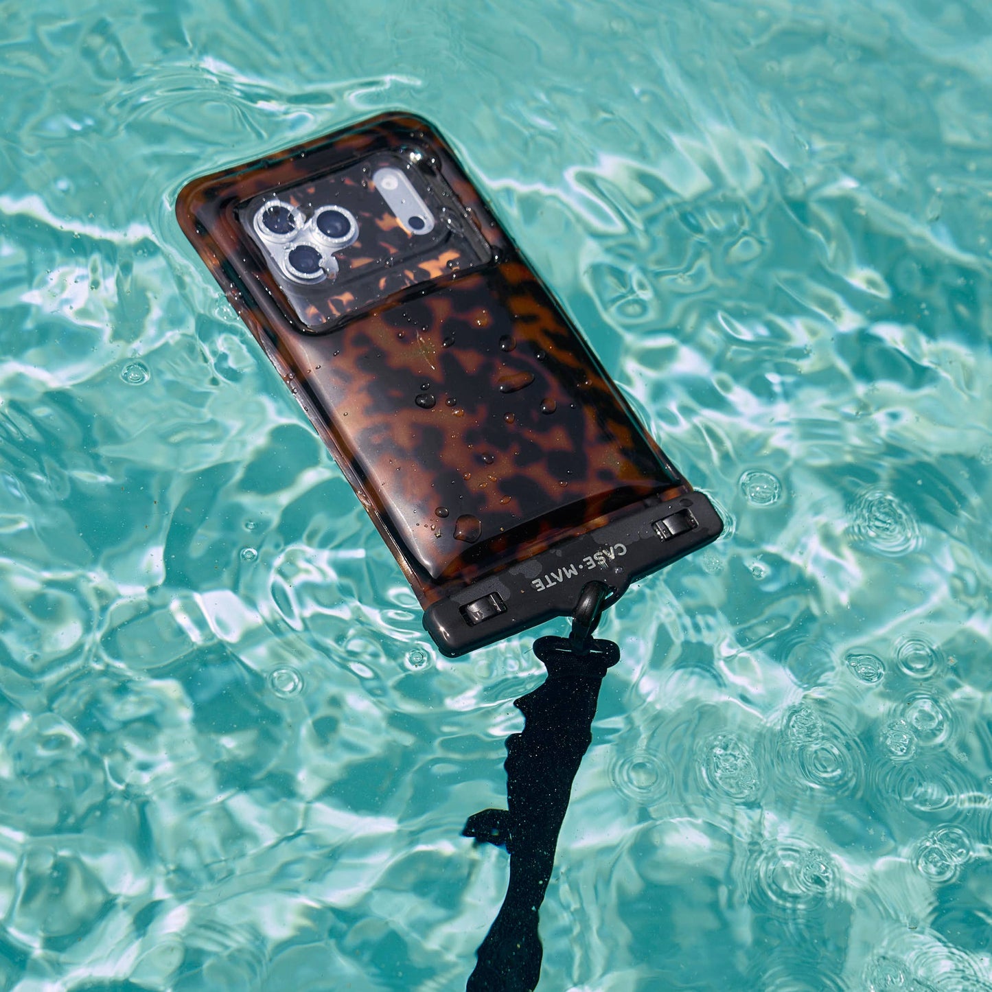 Case-Mate Tortoise Shell Waterproof Floating Phone Pouch