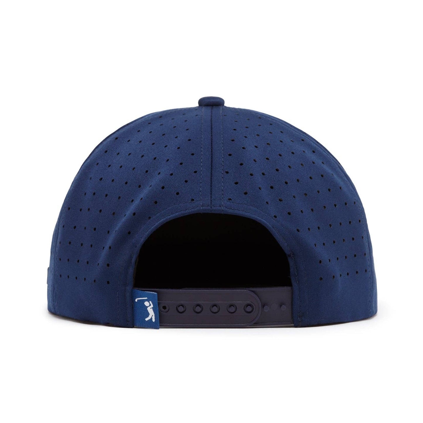 Bogeyman Stamp Navy - Unstructured Flat Bill Hat - Snapback