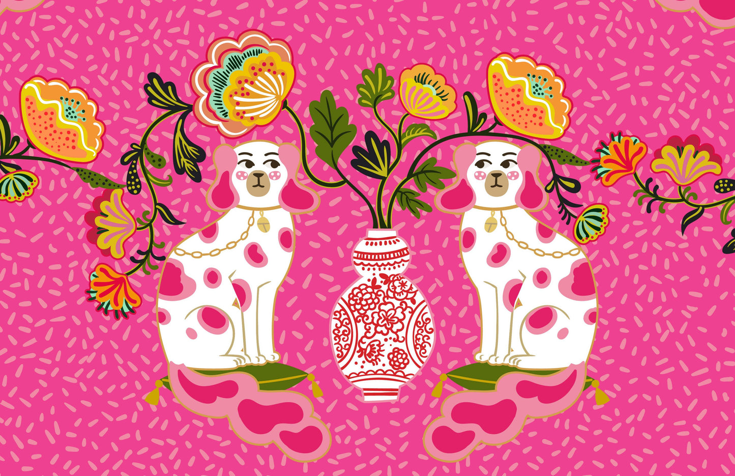 11 x 17 CHINOISERIE Insert Set of 10