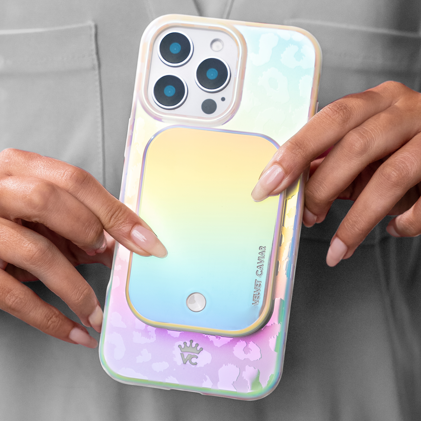 Wireless Phone Charger - White Opal