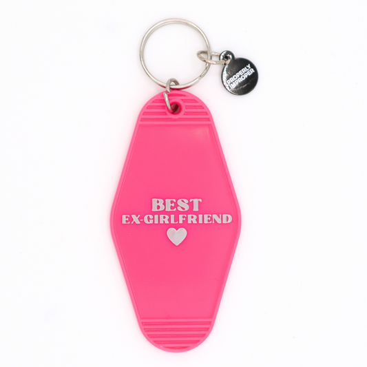 Best Ex-Girl Friend - Hot Stamped Motel Keychain