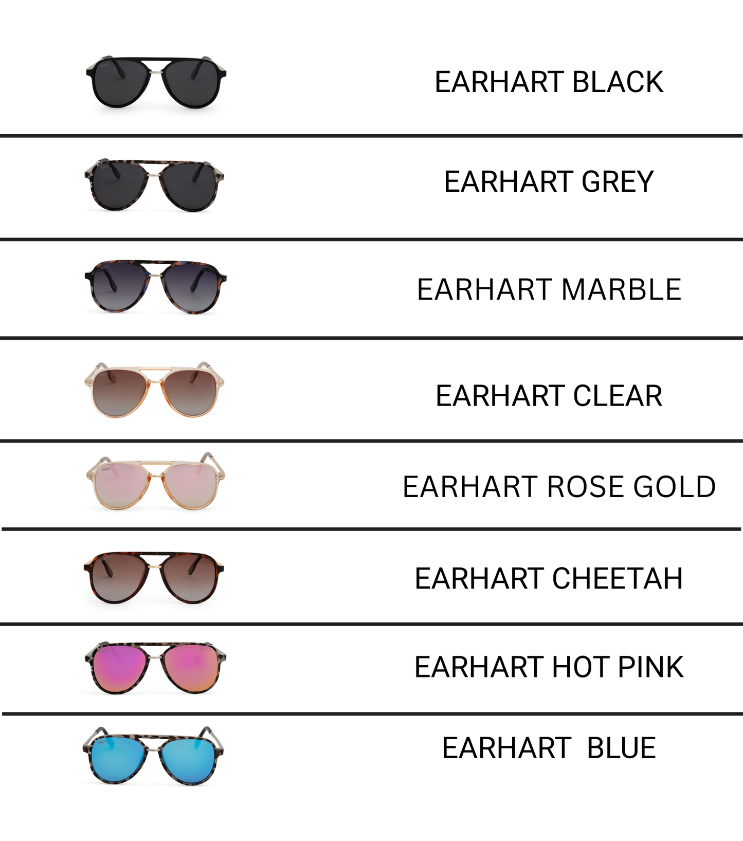 EARHART - Women's Aviator Polarized Sunglasses