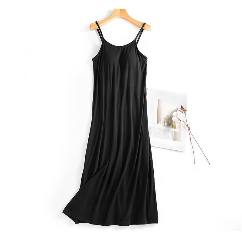 Built-In Bra Strappy Dress