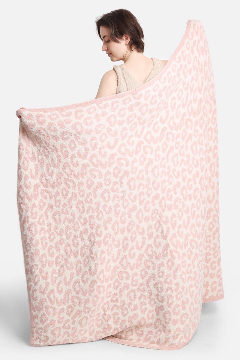 Leopard Print Luxury Soft Throw Blanket