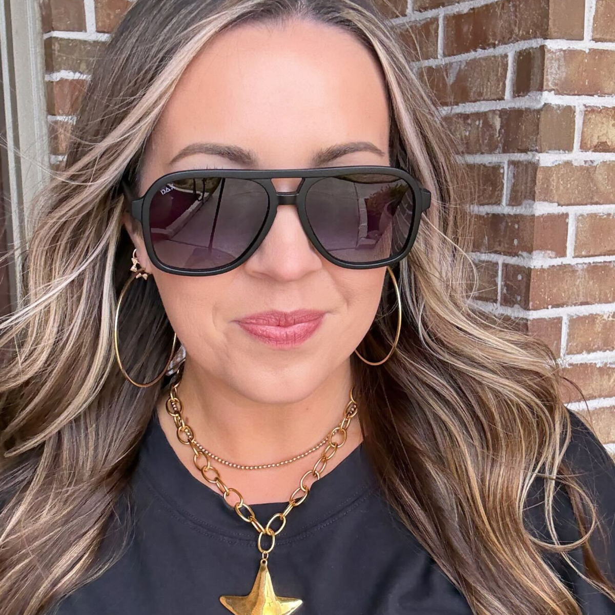 Cruz - Unisex Aviator Sunglasses – Polarized Hair