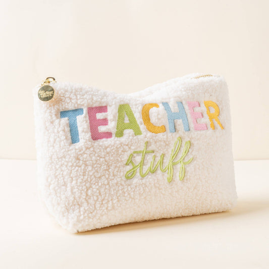 Teddy Pouch-Teacher Stuff