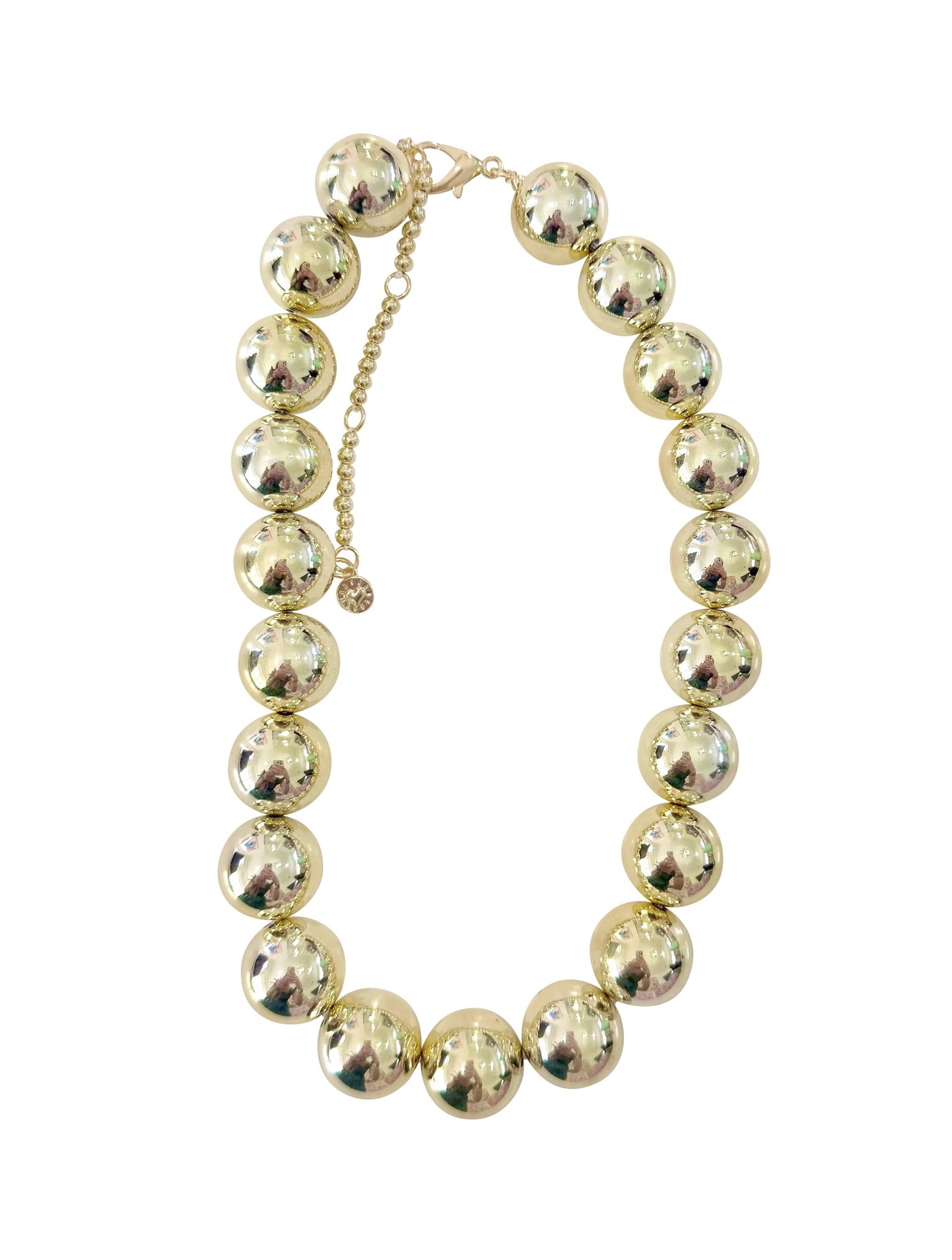Ballard Gold Beaded Necklace