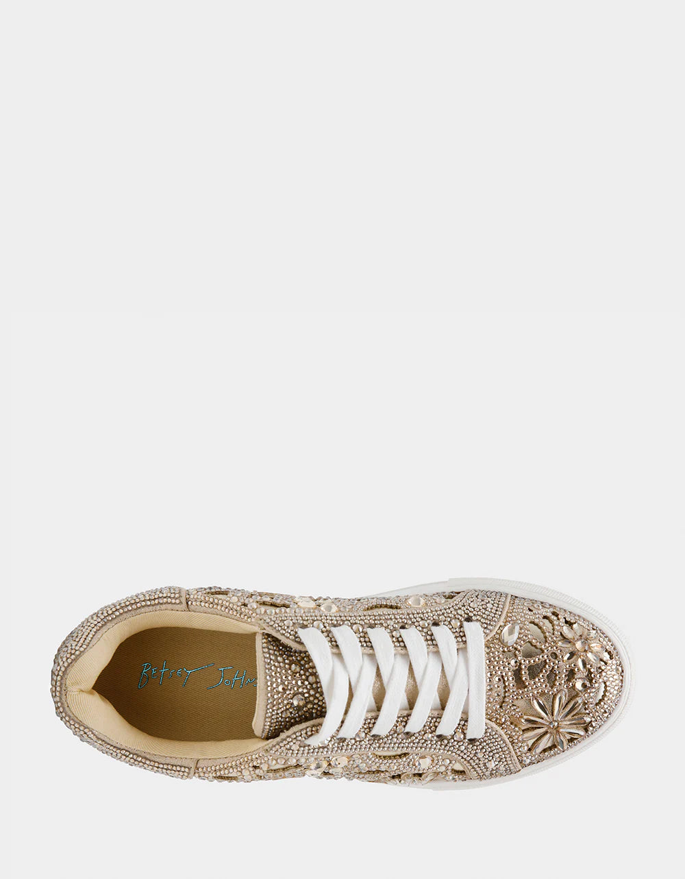 Reily Lt. Gold Platform Sneaker