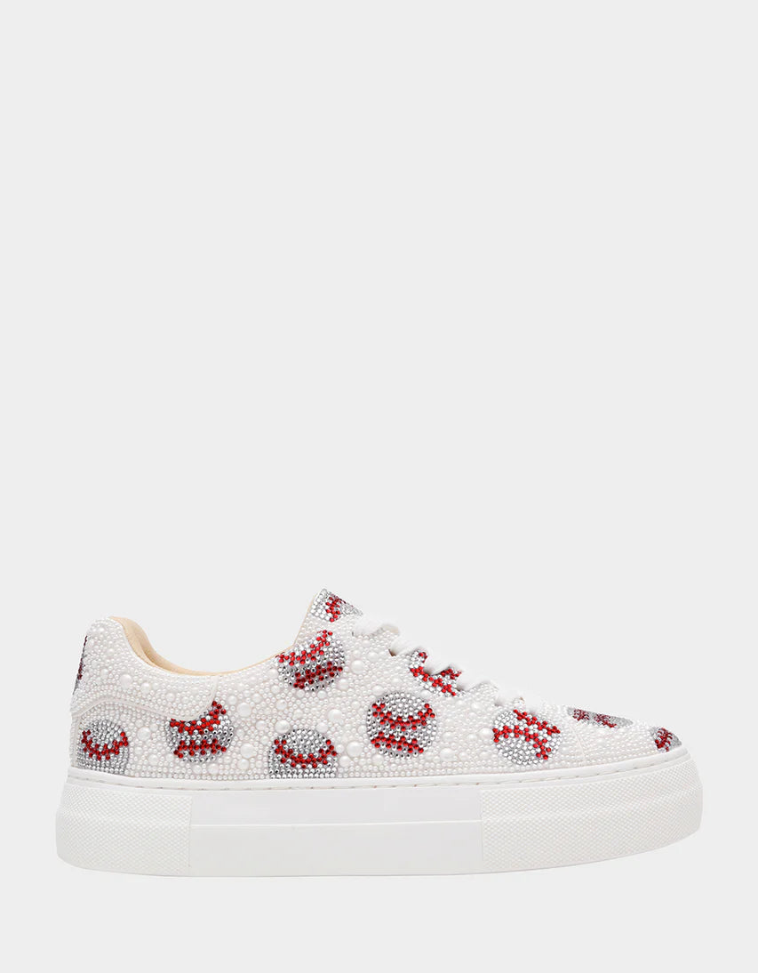 Sidny Baseball Platform Sneaker