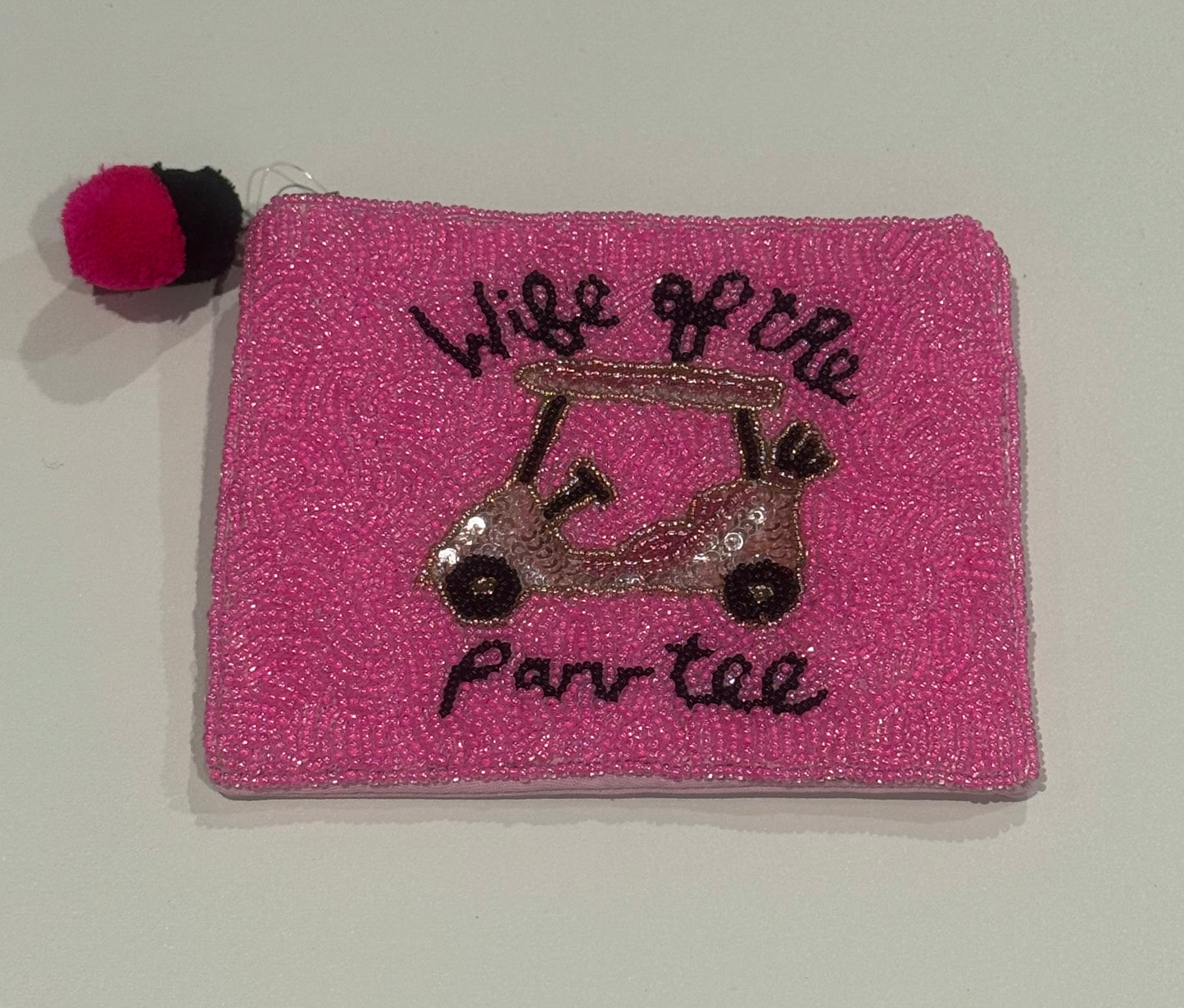 BEADED COIN PURSE