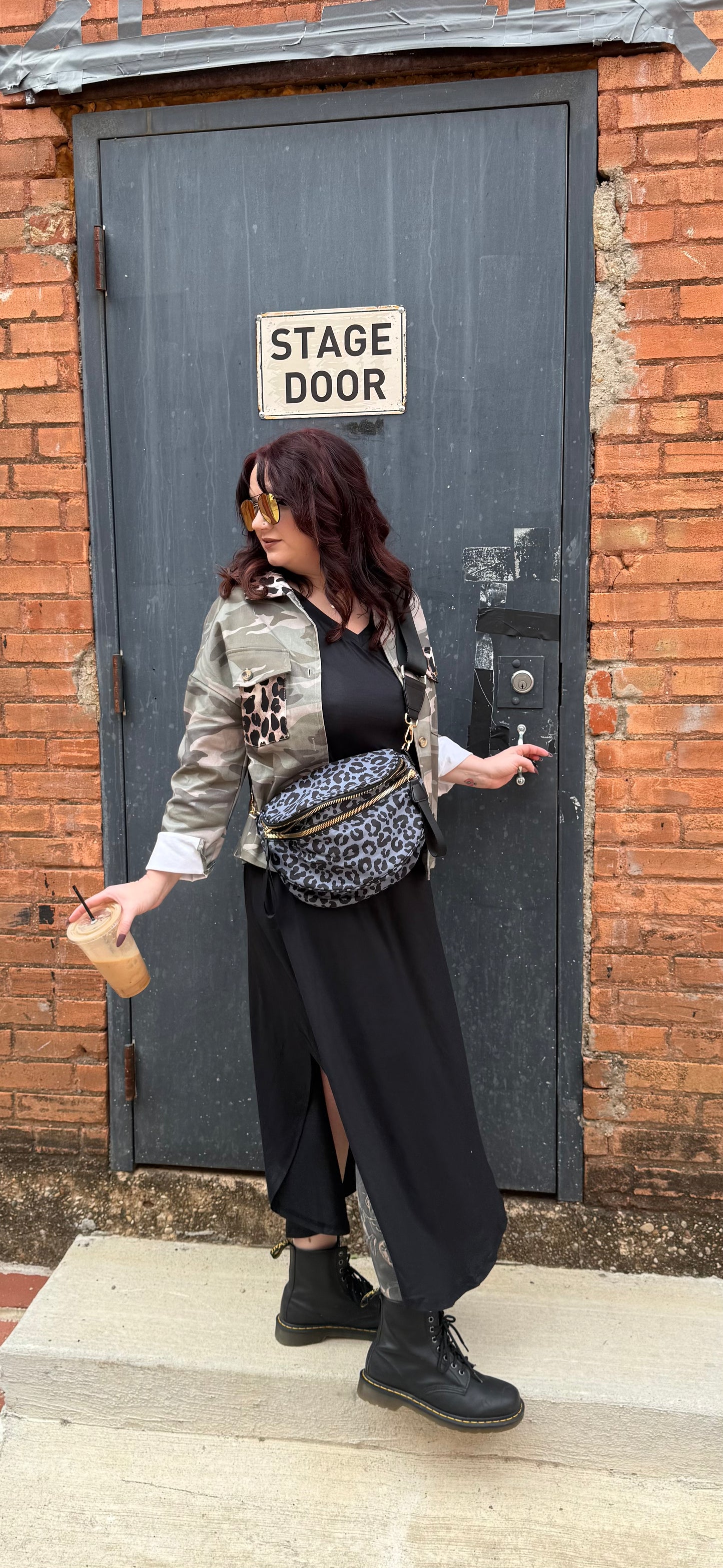 Cheetah Nylon Bum Bag