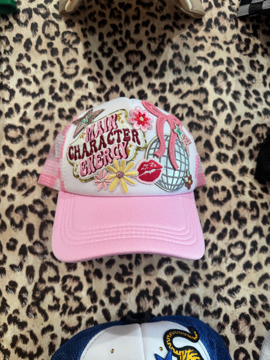 Main Character Energy Patch Trucker
