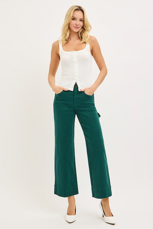 TUMMY CONTROL HIGH RISE CROP PANT
