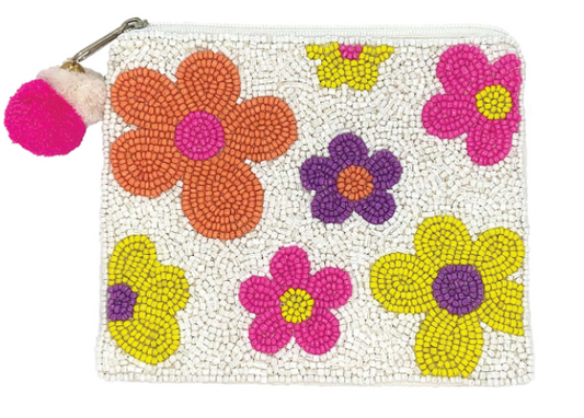 BEADED COIN PURSE